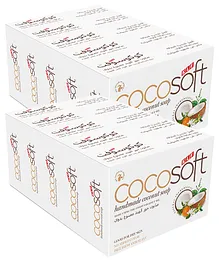 KLF Nirmal Cocosoft Coconut Soap Pack of 5 - 75 g Each (Pack of 2)