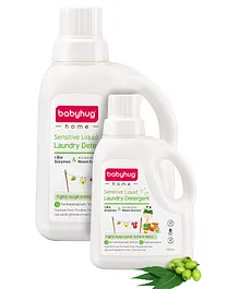 Babyhug Home Sensitive Liquid Laundry Detergent Pack of 2 1500 ml