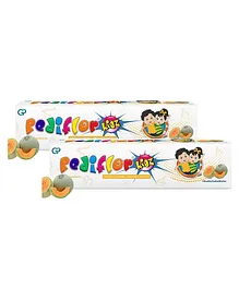 Pediflor Kidz Anticavity Fluoride Melon Flavor Toothpaste Vegan Friendly - 70g (Pack of 2)