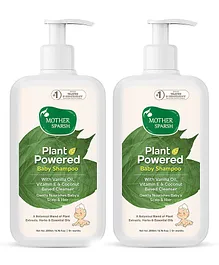 Mother Sparsh Baby Plant Powered Natural Baby Shampoo - 200 ml(Pack of 2)