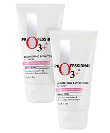 O3 plus Dermal Zone Brightening & Whitening Face Wash - 50 g Pack of 2