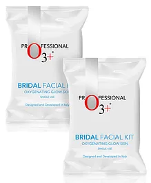 O3 plus Bridal Facial Kit Oxygenating Glow Skin- 81 g Pack of 2