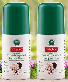 Babyhug Mosquito Repellent Body Roll On - 40 ml Pack of 2