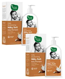 Mother Sparsh Milky Soft Daily Moisturizing Tear Free Baby Shampoo - 300 ml (Pack of 2)