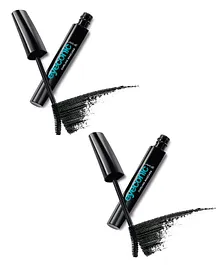 Lakme 9 to 5 Eyeconic Curling Mascara, Smudgeproof, Waterproof, lasts upto 24 Hrs, Black, 6 ml (Pack of 2)
