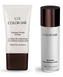 Colorbar Flawless Finish Primer Tube Ffp 001 - 30 ml & Spotlight Illuminating Day Creme Lotion - 30 ml