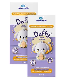 Daffy Baby Lotion Paraben Free - 100 ml Pack of 2