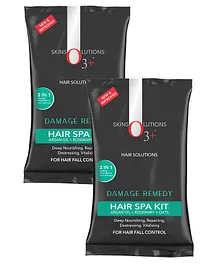 O3+ Damage Remedy Hair Spa Kit with Argan Oil for Hair Fall Control- 60 g (Pack of 2)