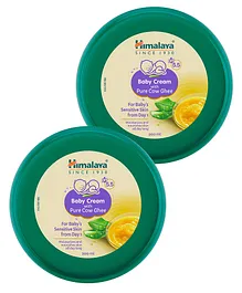 Himalaya Babycare Baby Cream With Pure Cow Ghee 200ml - Pack of 2