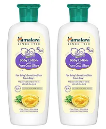 Himalaya Babycare Baby Lotion With Pure Cow Ghee - 100 ml Pack of 2