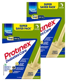 Protinex Diabetes Care - with Protein and High Fiber for Blood Sugar Control - 1kg (Vanilla flavor) - Pack of 2