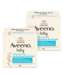 Aveeno Baby Daily Moisture Hydrating Facial Gel (Cream) 60g Pack of 2