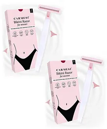 Carmesi Bikini Razor for Women (Pack of 2)