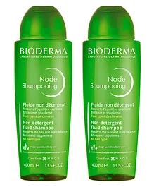 Bioderma Node Fluid Non-Detergent Shampoo Combo (Pack of 2) (400 ml)