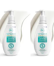 Venusia Ceraplus Lotion for Dry Skin 5 Essential Ceramides for Deep moisturization barrier repair I Fragrance free body lotion 100 ml (Pack of 2)