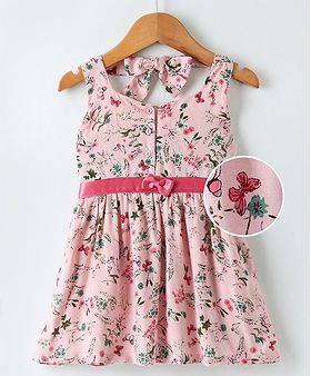 halter neck baby frock
