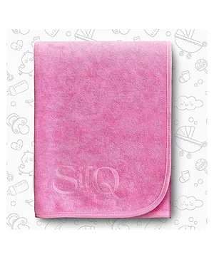 Quick Dry SilQ Baby Bath Towel - Pink