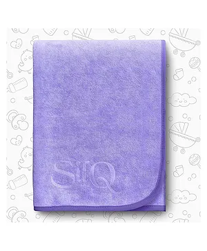 Quick Dry SilQ Baby Bath Towel - Purple