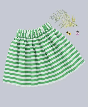 Kadam Baby Striped Skirt - Green