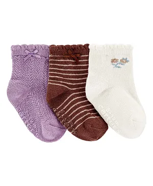 Carter's 3-Pack Socks- Multicolour