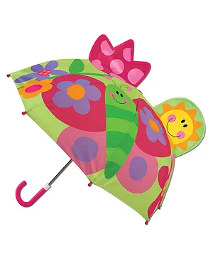 Stephen Joseph Pop Up Umbrella Butterfly Print - Multicolour