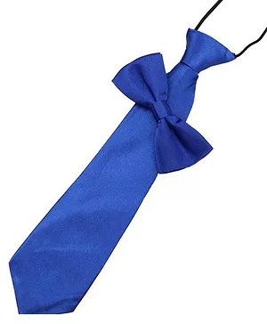 Bhoomi Collection Bow & Tie Set - Royal Blue