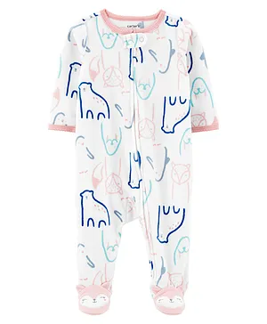 Carter's Penguin Snap-Up Fleece Sleep & Play Pajamas