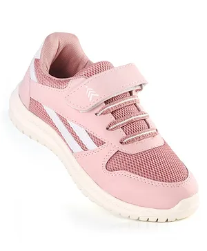 Pine Kids Velcro Closure  Sneakers - Pink
