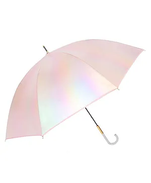Little Surprise Box Holographic Glitter Rain Umbrella - Pink