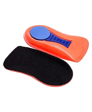 Dr Foot High Arch Support Insoles Large - Red & Black