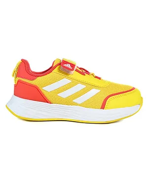 Adidas Kids Credulo 3.0 K Lace Ups  Casual Shoes - Yellow -