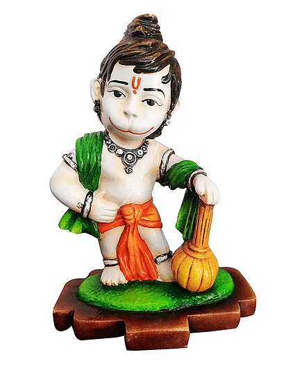 FFC Standing Bal Hanumanji Showpiece - Multicolour