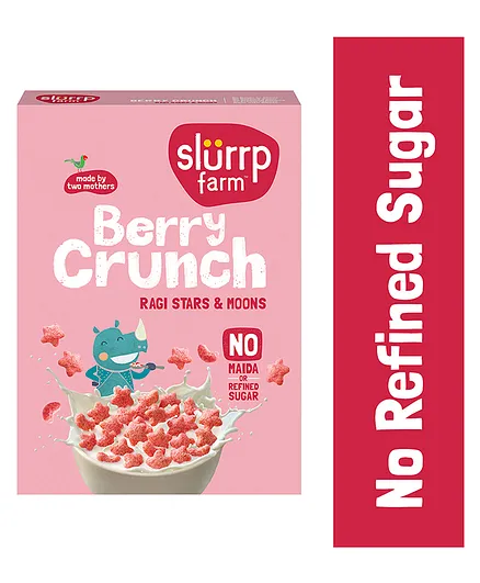 Slurrp Farm Strawberry Breakfast Cereal With No Maida - 400 gm