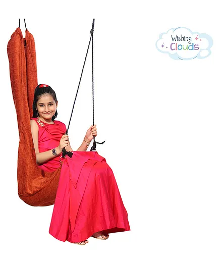 Faburaa Melange Verticle Swing - Orange