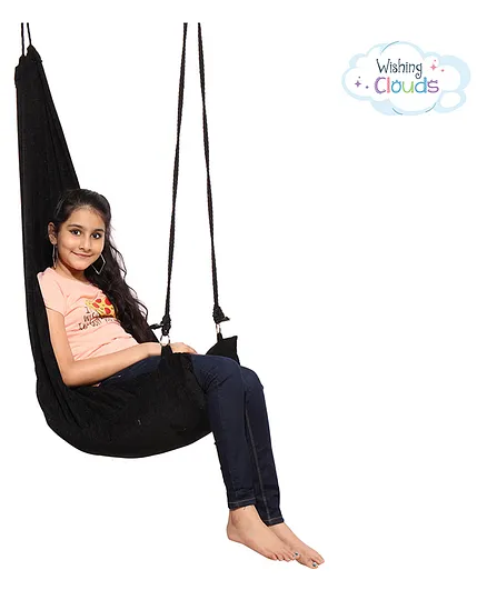 Faburaa Melange Verticle Swing - Black
