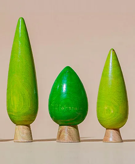 Bombay Toy Company Handpicked Trees Toy - Green