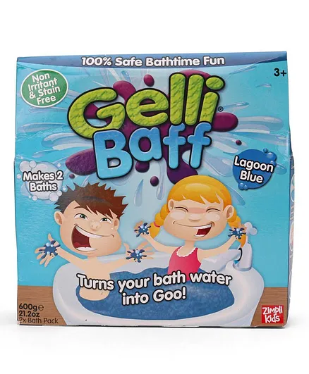 Simba Gelli Baff Pack of 4 Blue - 150 gm Each