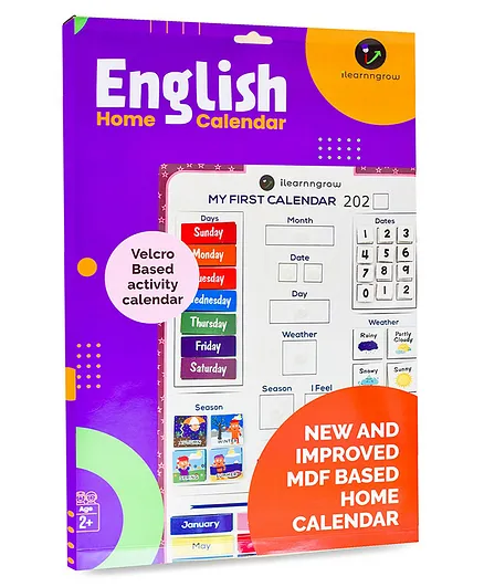 ilearnngrow Home Calendar - English