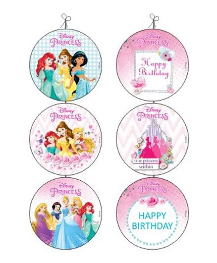Disney Princess Danglers - Pack of 6
