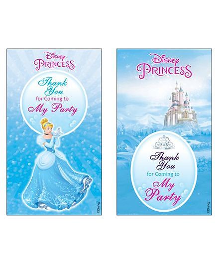 Disney Cinderella Thankyou Cards - Pack of 10