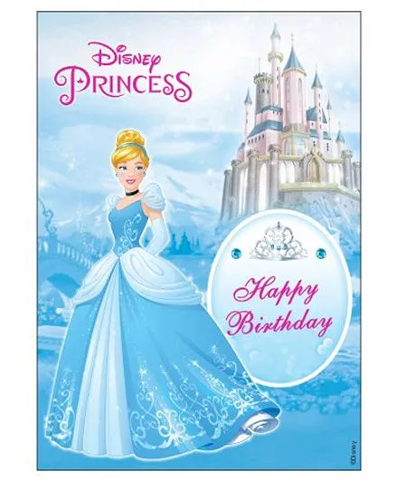 Disney Cinderella Centrepiece - Blue