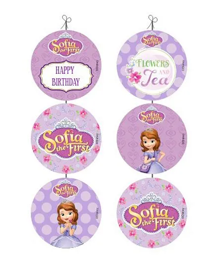 Disney Sofia The First Enchanted Garden Party Danglers - Purple