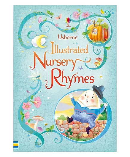 Usborne Illustrated Book of Nursery Rhymes - English