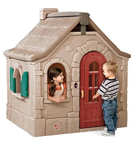 Step2 Naturally Playful Story Book Cottage - Brown