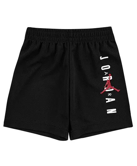 Jordan Logo Mesh Shorts - Black