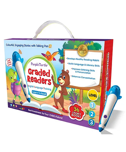 Graded Reader Box With Talking Pen - English