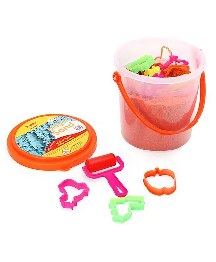 Youreka Magic Flow Sand with Moulds Red - 500 gm