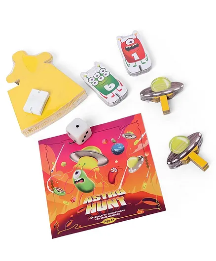 Diicii Astro Hunt Memory Game - Multicolour