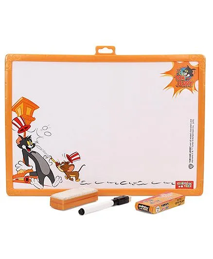 Tom And Jerry 2 in 1 Writing Board (Color May Vary)