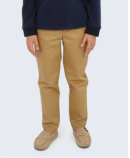 One Friday Solid Trousers - Brown